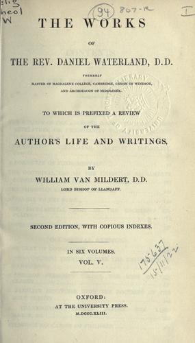 Cover for Works