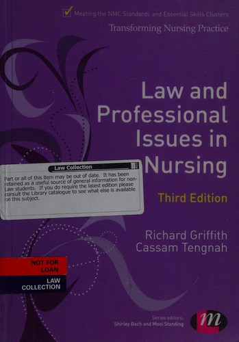 Cover for Law and Professional Issues in Nursing