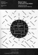 Cover for Mental culture in Burmese crisis politics