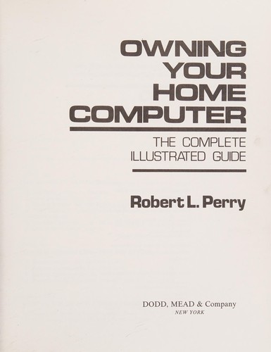 Cover for Owning your home computer