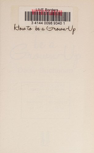 Cover for How to Be a Grown Up