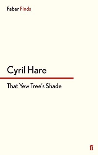 Cover for That Yew Tree's Shade