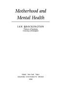 Cover for Motherhood and mental health