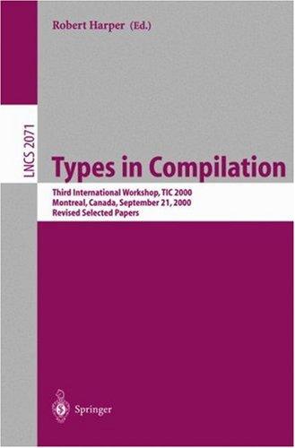 Cover for Types in Compilation