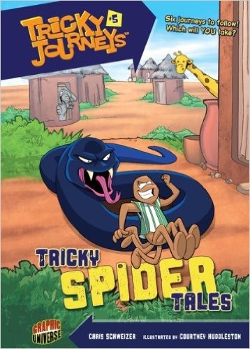 Cover for Tricky Spider tales
