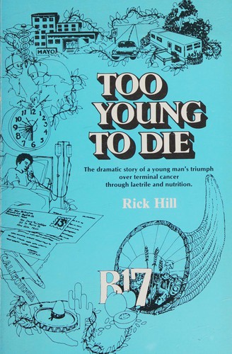 Cover for Too young to die