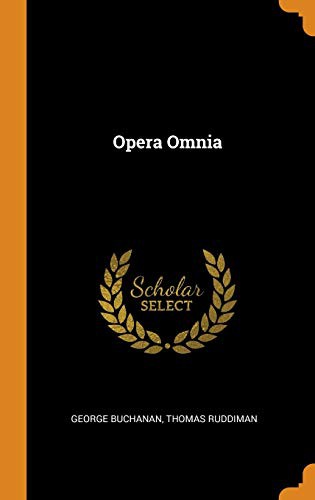 Cover for Opera Omnia