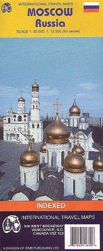 Cover for Moscow Travel Reference Map