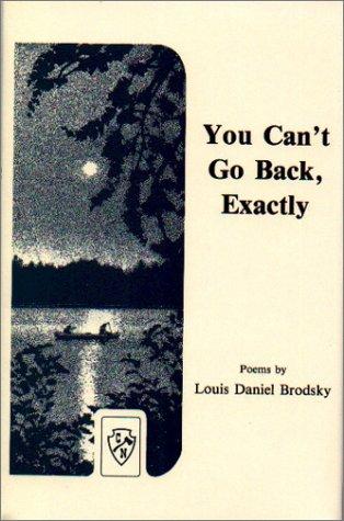 Cover for You can't go back, exactly