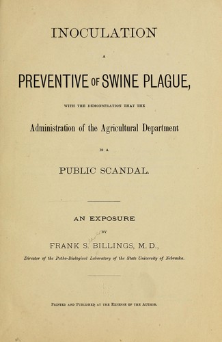 Cover for Inoculation