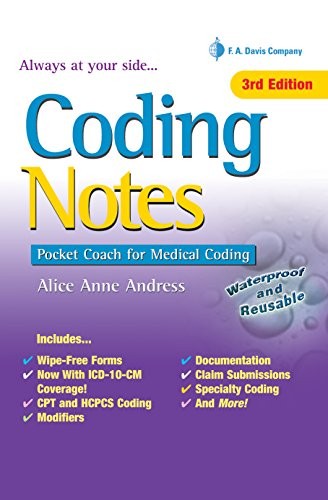 Cover for Coding Notes