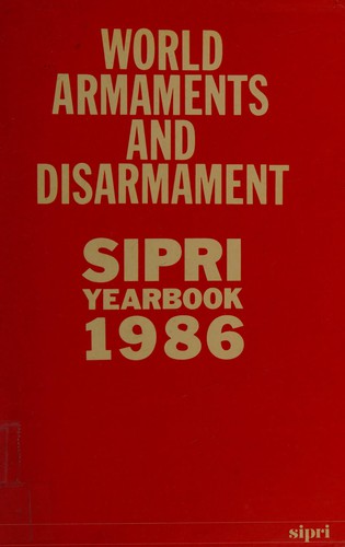 Cover for SIPRI Yearbook 1986