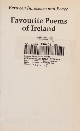 Cover for Between innocence and peace