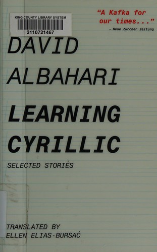 Cover for Learning Cyrillic