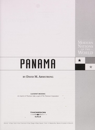 Cover for Panama