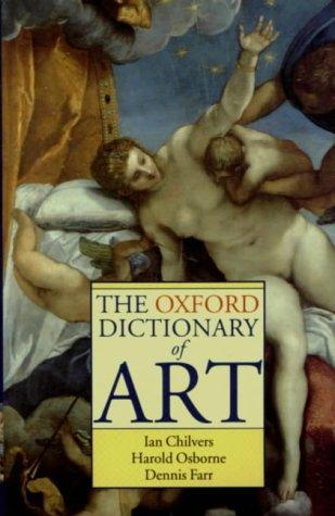 Cover for The Oxford dictionary of art