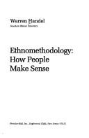 Cover for Ethnomethodology