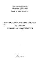 Cover for Formes et écritures du départ
