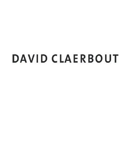 Cover for David Claerbout