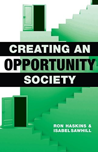 Cover for Creating an Opportunity Society