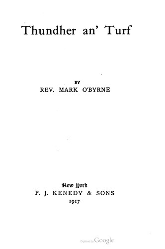 Cover for Thundher an' turf
