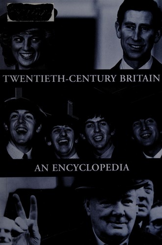 Cover for Twentieth-century Britain