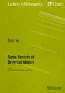 Cover for Some Aspects of Brownian Motion