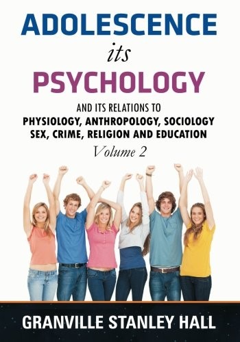 Cover for Adolescence its Psychology
