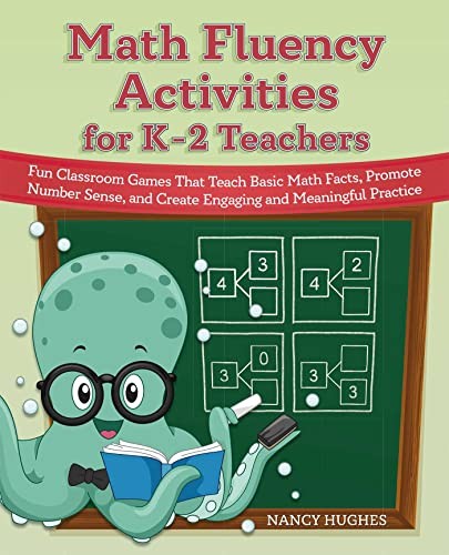 Cover for Math Fluency Activities for K-2 Teachers