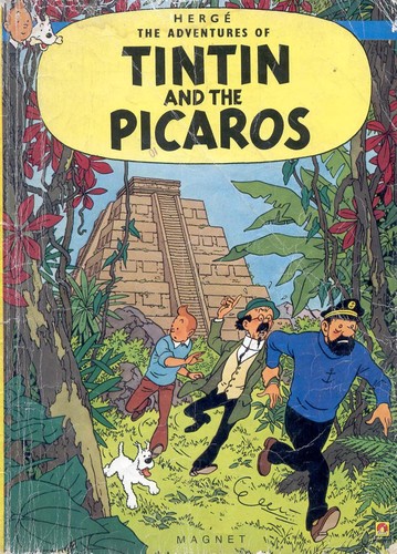 Cover for Tintin and the Picaros.