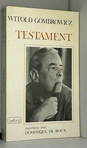 Cover for Testament