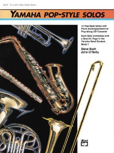 Cover for Yamaha Pop-Style Solos (Yamaha Band Method)
