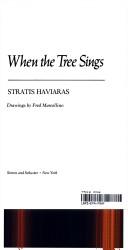 Cover for When the tree sings