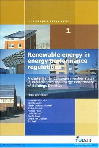Cover for Renewable Energy in Energy Performance Regulations
