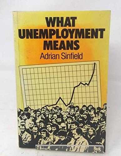Cover for What unemployment means