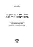 Cover for Lo que lleva el Rey Gaspar