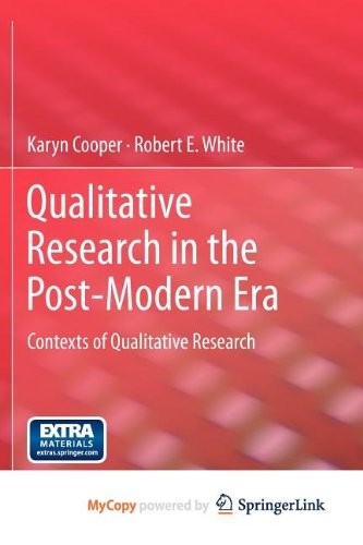 Cover for Qualitative Research in the Post-Modern Era