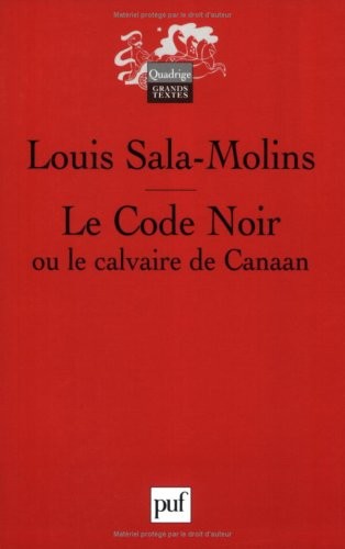 Cover for Code Noir