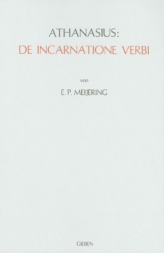 Cover for Athanasius, De incarnatione verbi