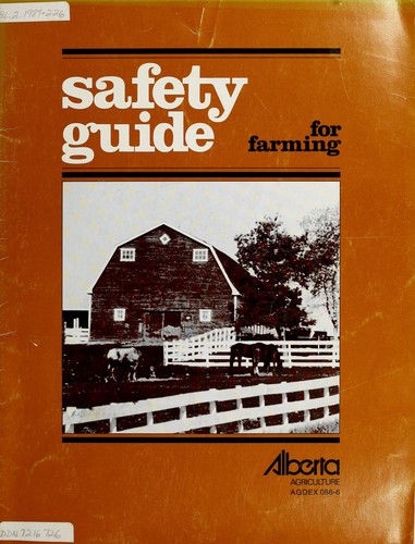 Cover for Safety guide for farming