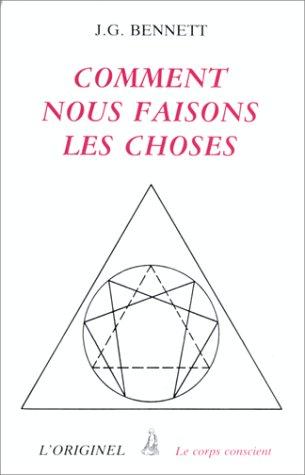 Cover for Comment nous faisons les choses