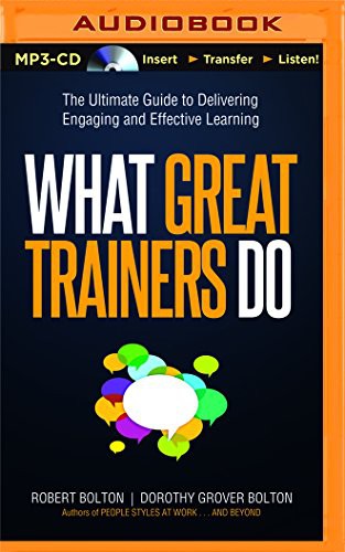 Cover for What Great Trainers Do