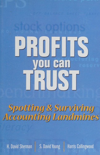 Cover for Profits you can trust
