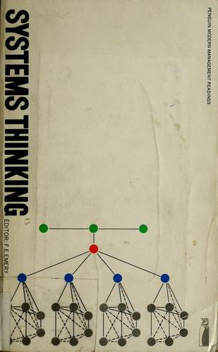 Cover for Systems thinking