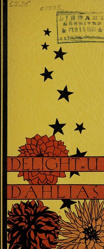 Cover for Delightful dahlias