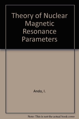 Cover for Theory ofNMR parameters