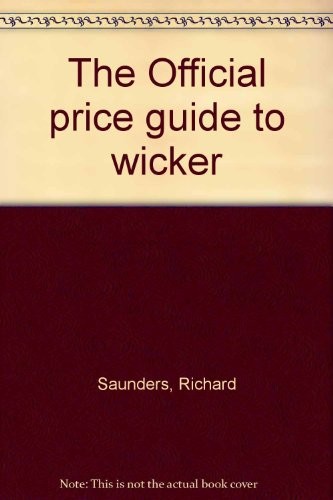 Cover for The Official price guide to wicker