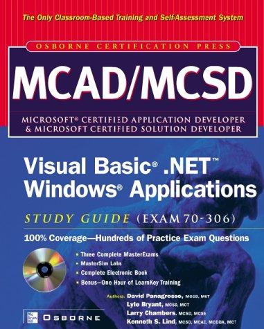 Cover for MCAD/MCSD Visual Basic(r) .NET(tm) Windows(r) Applications Study Guide (Exam 70-306)