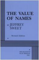Cover for The value of names