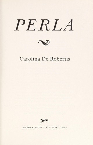 Cover for Perla